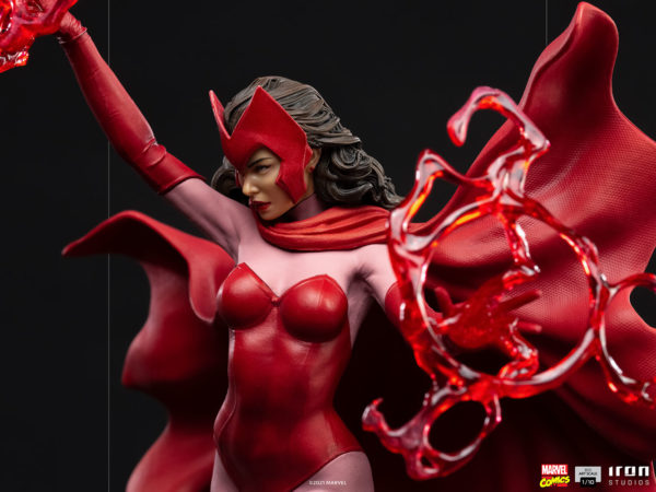 MARVEL - Statuette Art Scale 1/10 Scarlet Witch Classic 35 cm – Image 8