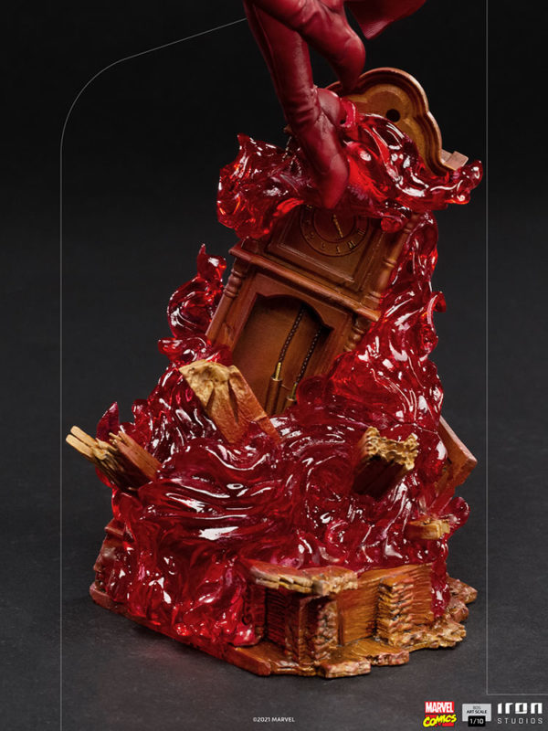 MARVEL - Statuette Art Scale 1/10 Scarlet Witch Classic 35 cm – Image 9