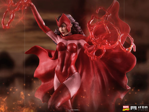 MARVEL - Statuette Art Scale 1/10 Scarlet Witch Classic 35 cm – Image 12