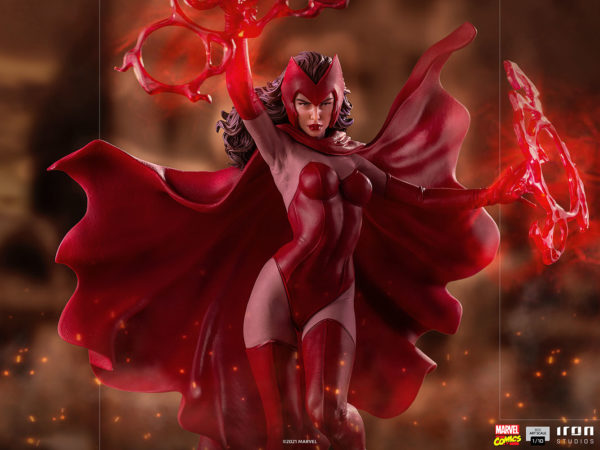 MARVEL - Statuette Art Scale 1/10 Scarlet Witch Classic 35 cm – Image 11