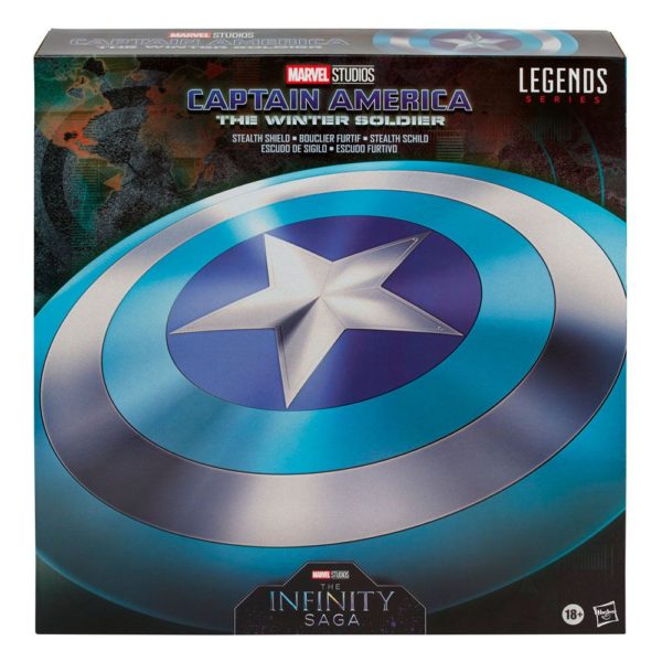 Marvel Legends - Réplique 1/1 Bouclier Captain America Furtif 60 cm – Image 3