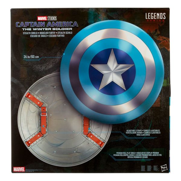 Marvel Legends - Réplique 1/1 Bouclier Captain America Furtif 60 cm – Image 4