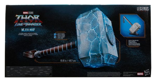 Marvel Legends Thor : Love and Thunder - Réplique 1/1 Mjölnir Mighty Thor 49 cm – Image 15