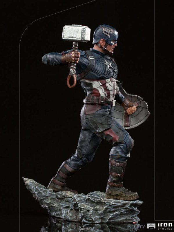MARVEL - Statuette Art Scale 1/10 Captain America The Infinity Saga 21 cm – Image 2