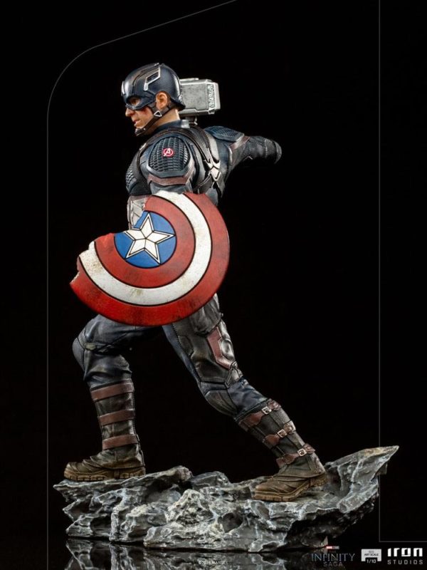 MARVEL - Statuette Art Scale 1/10 Captain America The Infinity Saga 21 cm – Image 4