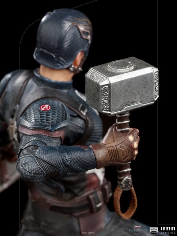 MARVEL - Statuette Art Scale 1/10 Captain America The Infinity Saga 21 cm – Image 5