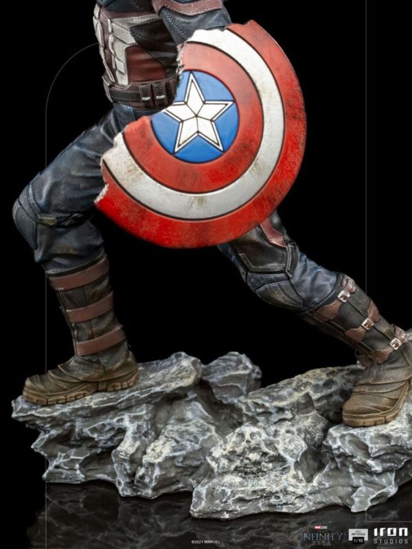 MARVEL - Statuette Art Scale 1/10 Captain America The Infinity Saga 21 cm – Image 7