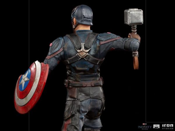 MARVEL - Statuette Art Scale 1/10 Captain America The Infinity Saga 21 cm – Image 8