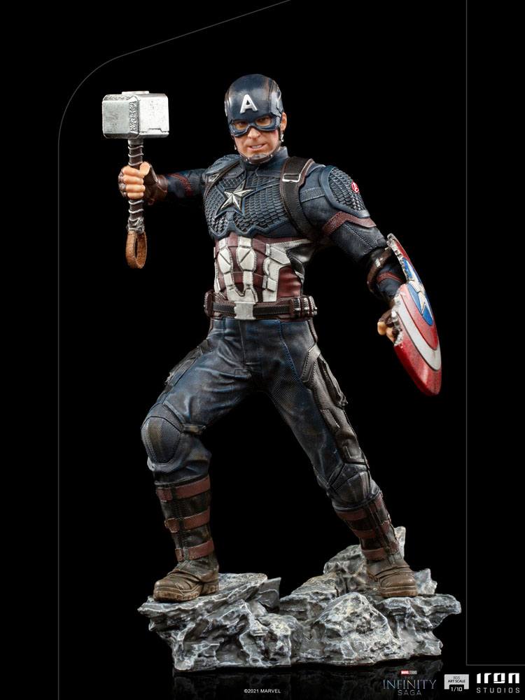 MARVEL - Statuette Art Scale 1/10 Captain America The Infinity Saga 21 cm