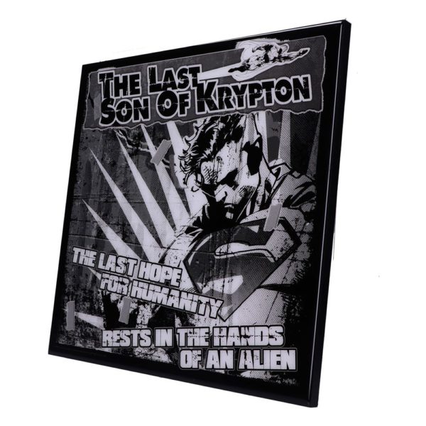 DC COMICS - Décoration Murale Crystal Clear Superman "The Last Son of Krypton" (32 x 32) – Image 2