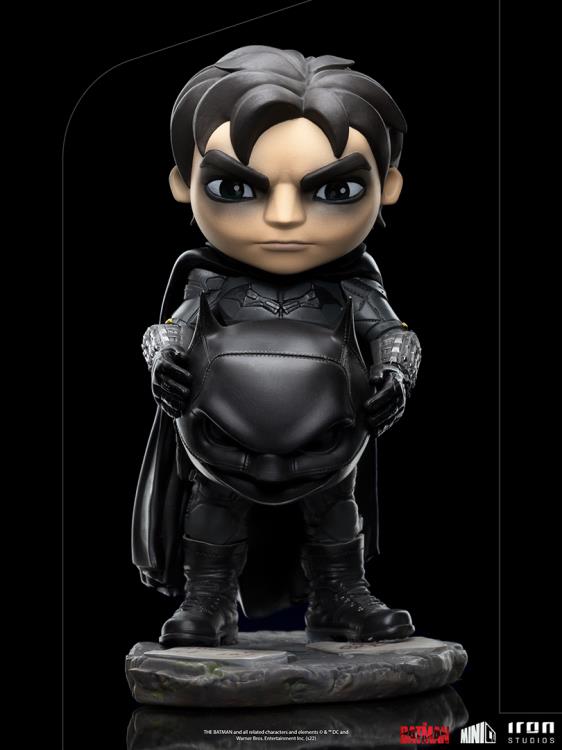 DC COMICS - Figurine Mini Co The Batman (Version Démasqué) 16 cm