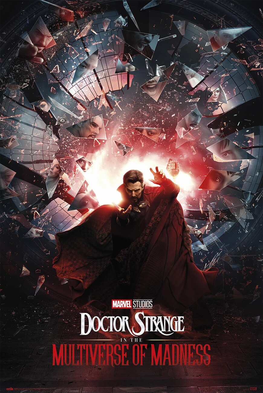 MARVEL - Poster Doctor Strange in The Multiverse of Madness (91 x 61)