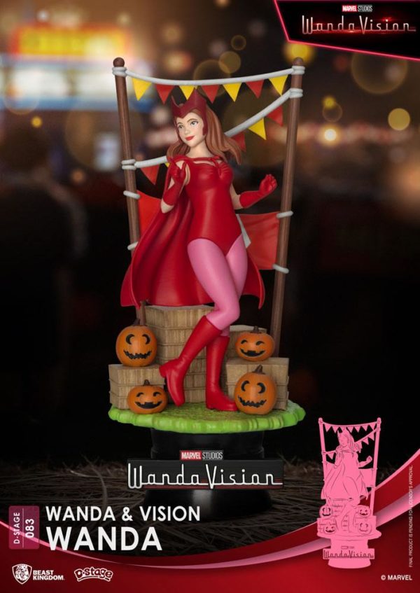 MARVEL - Figurine Diorama Scarlet Witch WandaVision D-Stage (Close Box Version) 16 cm – Image 2