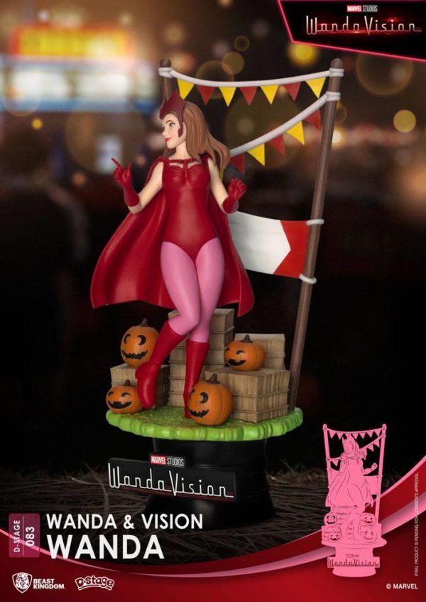 MARVEL - Figurine Diorama Scarlet Witch WandaVision D-Stage (Close Box Version) 16 cm – Image 3