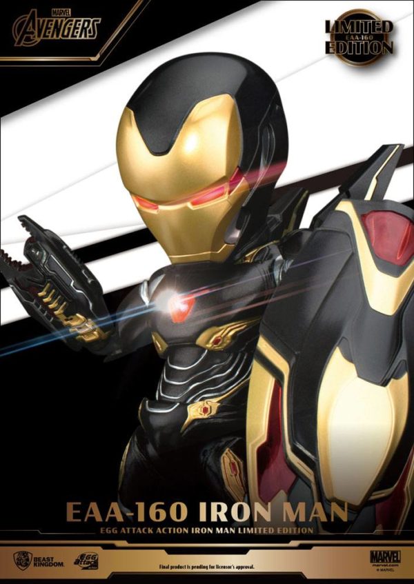 MARVEL - Figurine Iron Man Mark 50 Egg Attack (Avengers Infinity War) Édition Limitée 16 cm – Image 4