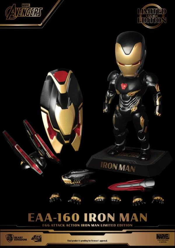 MARVEL - Figurine Iron Man Mark 50 Egg Attack (Avengers Infinity War) Édition Limitée 16 cm – Image 7