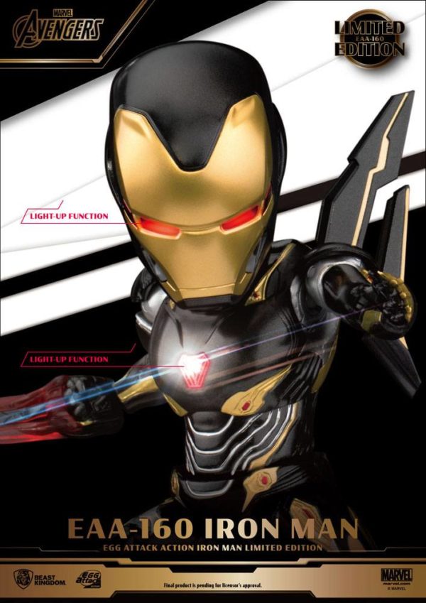 MARVEL - Figurine Iron Man Mark 50 Egg Attack (Avengers Infinity War) Édition Limitée 16 cm – Image 8