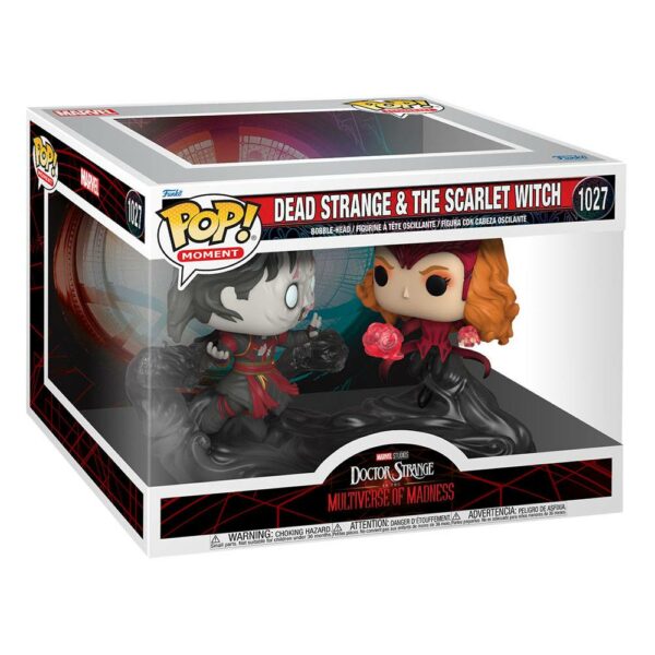 Pack Zombie Strange vs The Scarlet Witch (Doctor Strange in the Multiverse of Madness) - Figurine Marvel Funko POP Moment! n°1027 – Image 2