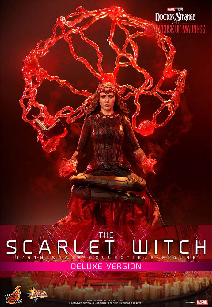 MARVEL – Figurine Movie Masterpiece 1/6 The Scarlet Witch (Doctor Strange in the Multiverse of Madness) Deluxe Version 28 cm
