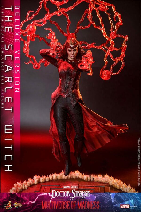 MARVEL – Figurine Movie Masterpiece 1/6 The Scarlet Witch (Doctor Strange in the Multiverse of Madness) Deluxe Version 28 cm – Image 4