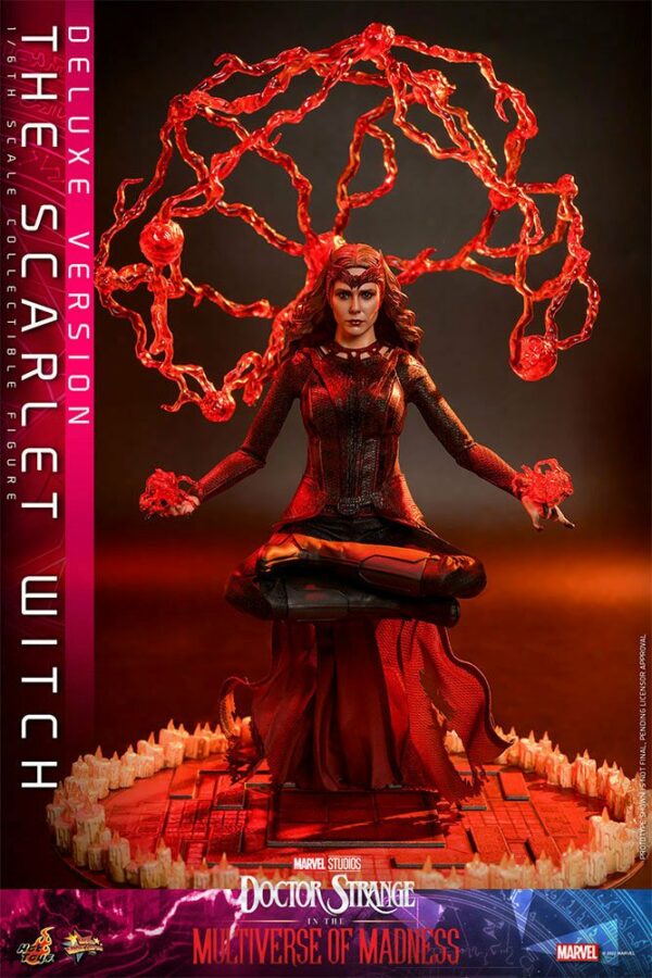 MARVEL – Figurine Movie Masterpiece 1/6 The Scarlet Witch (Doctor Strange in the Multiverse of Madness) Deluxe Version 28 cm – Image 8