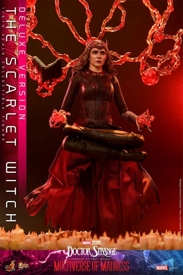 MARVEL – Figurine Movie Masterpiece 1/6 The Scarlet Witch (Doctor Strange in the Multiverse of Madness) Deluxe Version 28 cm – Image 9