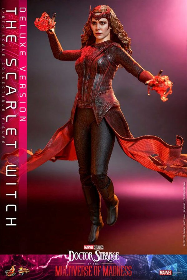 MARVEL – Figurine Movie Masterpiece 1/6 The Scarlet Witch (Doctor Strange in the Multiverse of Madness) Deluxe Version 28 cm – Image 12