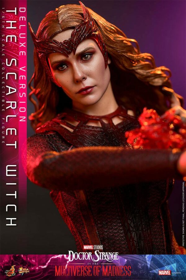 MARVEL – Figurine Movie Masterpiece 1/6 The Scarlet Witch (Doctor Strange in the Multiverse of Madness) Deluxe Version 28 cm – Image 14