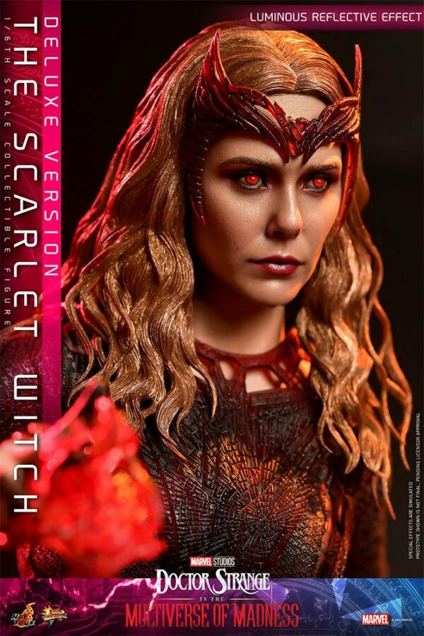 MARVEL – Figurine Movie Masterpiece 1/6 The Scarlet Witch (Doctor Strange in the Multiverse of Madness) Deluxe Version 28 cm – Image 15