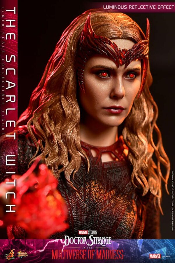 MARVEL - Figurine Movie Masterpiece 1/6 The Scarlet Witch (Doctor Strange in the Multiverse of Madness) 28 cm – Image 10