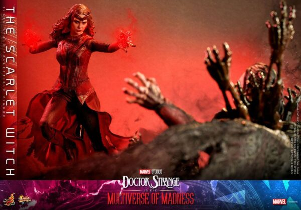 MARVEL - Figurine Movie Masterpiece 1/6 The Scarlet Witch (Doctor Strange in the Multiverse of Madness) 28 cm – Image 13