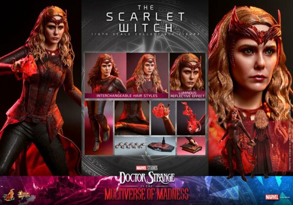 MARVEL - Figurine Movie Masterpiece 1/6 The Scarlet Witch (Doctor Strange in the Multiverse of Madness) 28 cm – Image 15
