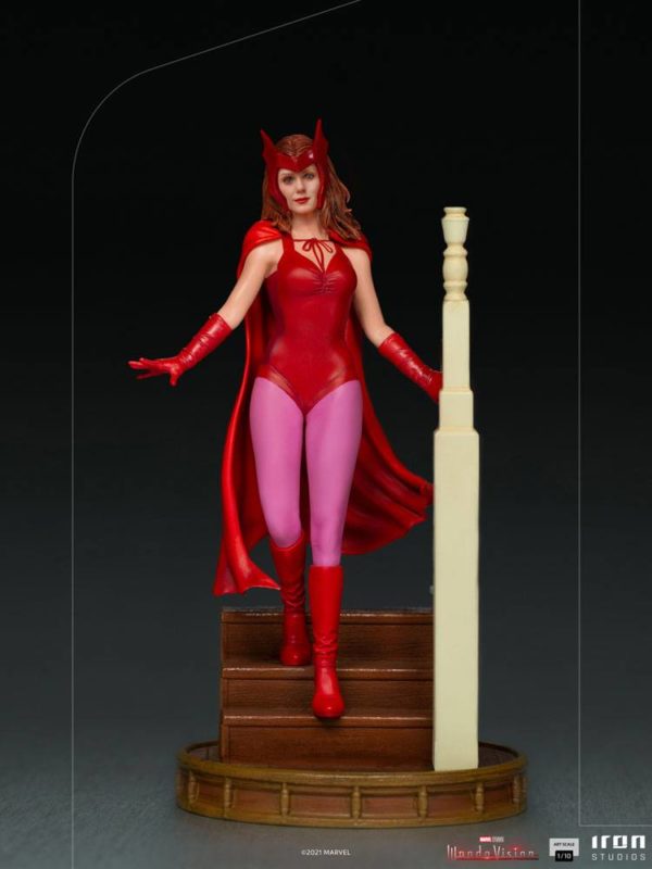 MARVEL - Statuette Scarlet Witch (Halloween Version) Deluxe Art Scale 1/10 WandaVision 23 cm – Image 2