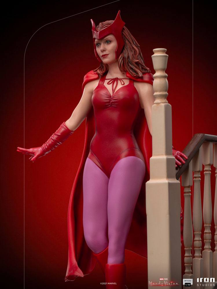 MARVEL - Statuette Scarlet Witch (Halloween Version) Deluxe Art Scale 1/10 WandaVision 23 cm