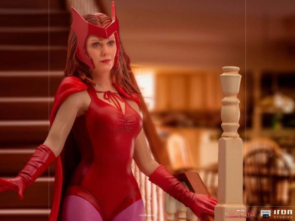 MARVEL - Statuette Scarlet Witch (Halloween Version) Deluxe Art Scale 1/10 WandaVision 23 cm – Image 13