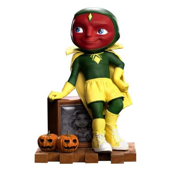 MARVEL - Figurine Vision Mini Co WandaVison (Halloween Version) 19 cm – Image 7
