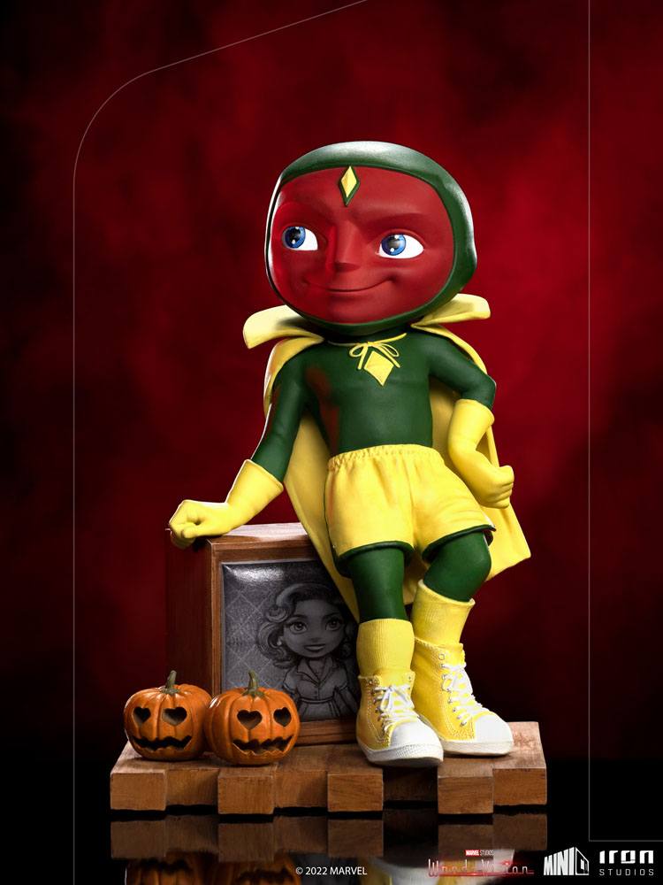 MARVEL - Figurine Vision Mini Co WandaVison (Halloween Version) 19 cm
