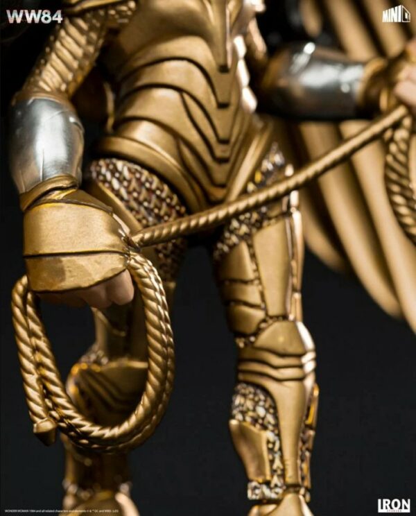 DC COMICS - Figurine Mini Co Wonder Woman 1984 Golden Armor 15 cm – Image 5