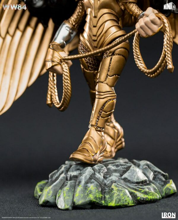 DC COMICS - Figurine Mini Co Wonder Woman 1984 Golden Armor 15 cm – Image 6