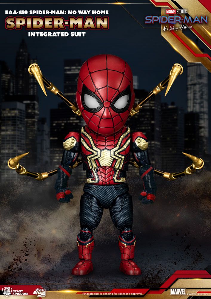 MARVEL - Figurine Egg Attack Spider-Man No Way Home (Integrated Suit) 17 cm