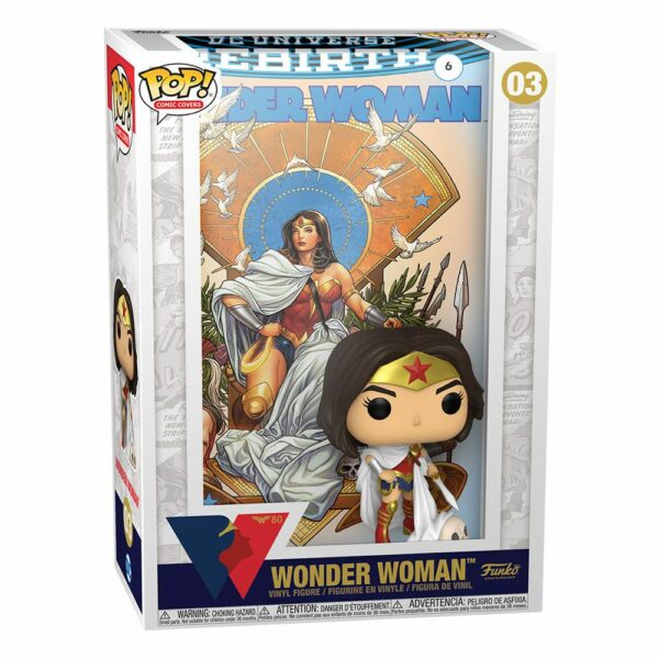 Wonder Woman 80th Comic Cover - Figurine DC Rebirth POP! n°03 – Image 2