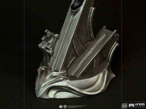 DC COMICS - Statuette Art Scale 1/10 Superman Black Suit Zack Snyder's Justice League 30 cm – Image 9