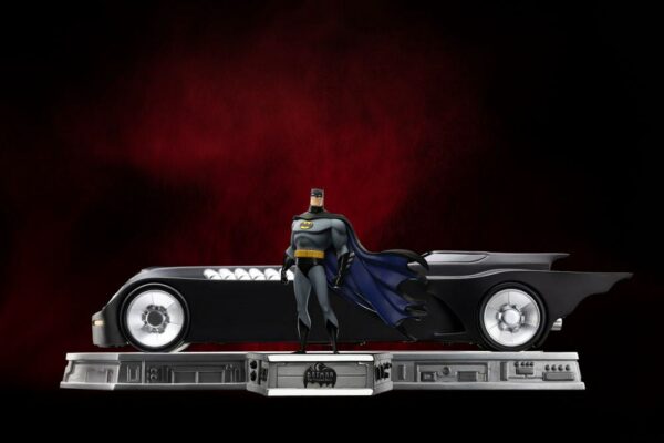 DC COMICS – Batman The Animated Series 1992 Set Art Scale 1/10 Batman & Batmobile – Image 4