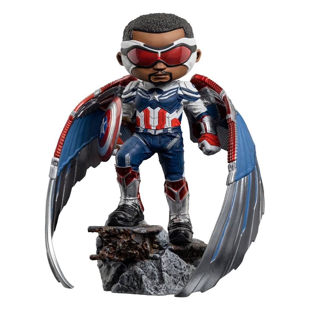 MARVEL - Figurine Mini Co Captain America (The Falcon and The Winter Soldier) 17 cm