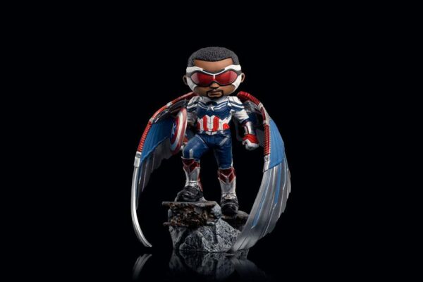 MARVEL - Figurine Mini Co Captain America (The Falcon and The Winter Soldier) 17 cm – Image 2