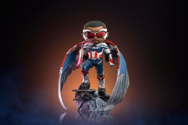 MARVEL - Figurine Mini Co Captain America (The Falcon and The Winter Soldier) 17 cm – Image 6