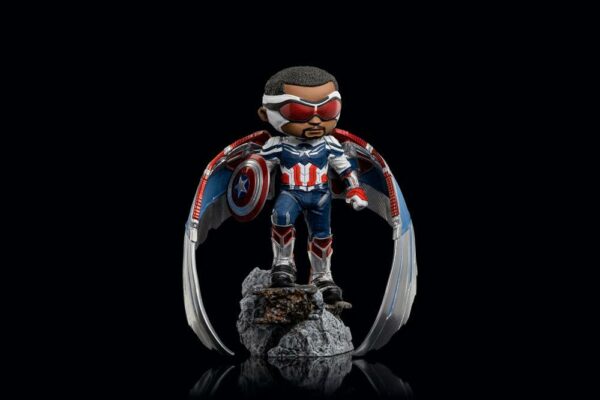 MARVEL - Figurine Mini Co Captain America (The Falcon and The Winter Soldier) 17 cm – Image 3