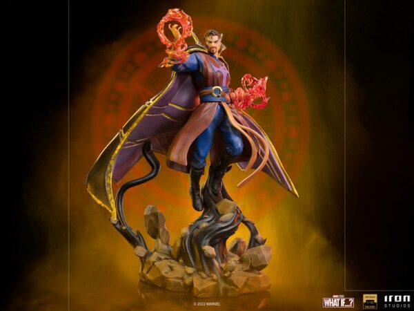 MARVEL - What If...? Statuette 1/10 Deluxe Art Scale Doctor Strange Suprême 27 cm – Image 14