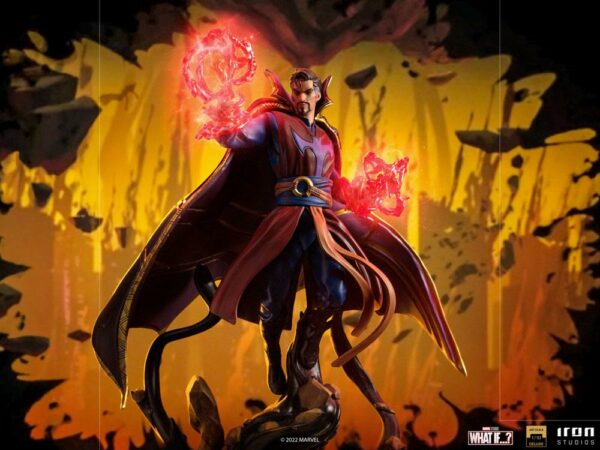 MARVEL - What If...? Statuette 1/10 Deluxe Art Scale Doctor Strange Suprême 27 cm – Image 15