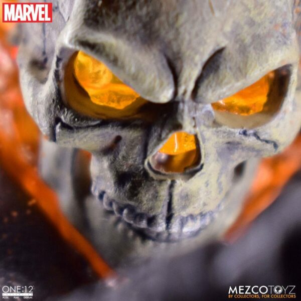 MARVEL - Figurine 1/12 Ghost Rider & Hell Cycle 23 cm – Image 13